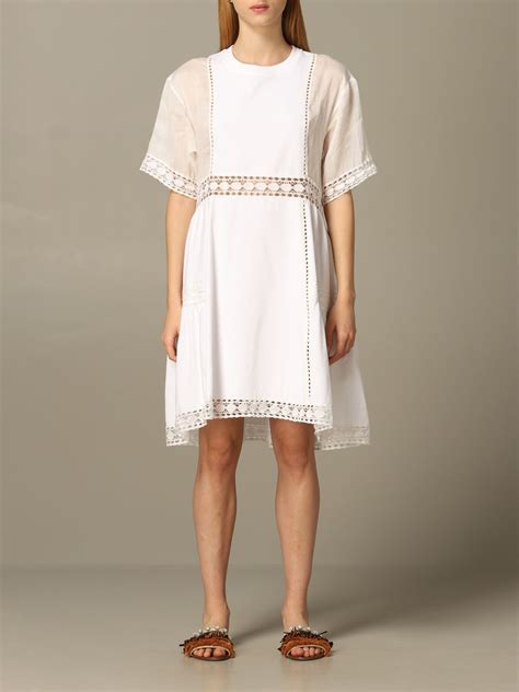 chloe white dress|vintage chloe dress.